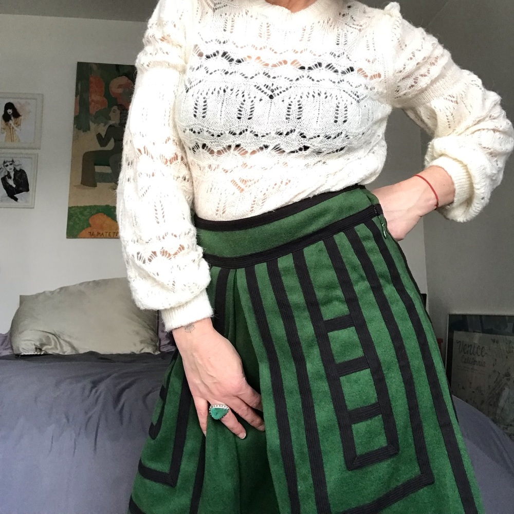 Statement Skirt 😊 Anthopologie